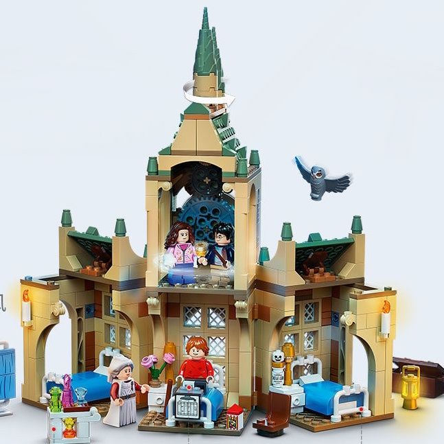 Đồ chơi Lắp ráp Mô hình 99098 Harry Potter Hogwarts Hospital Wing Fit 76398