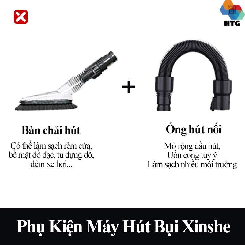 Phụ kiện máy hút bụi Xinshe chính hãng