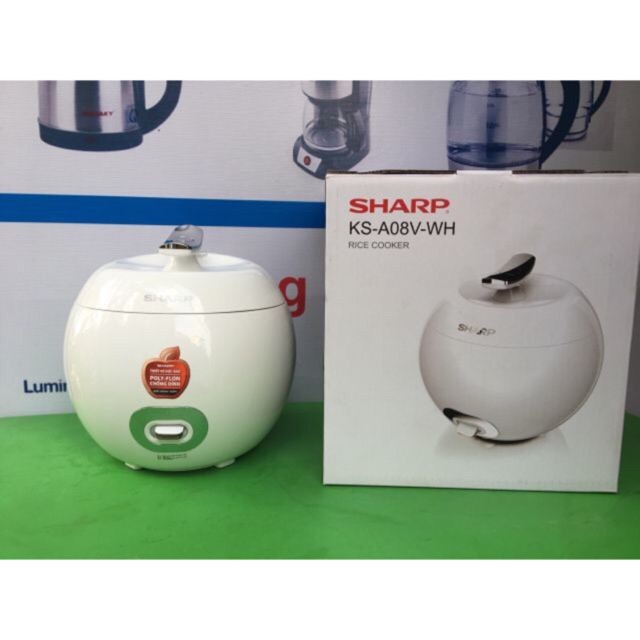NỒI CƠM ĐIỆN SHARP 0.72 LÍT KS-A08V | BigBuy360 - bigbuy360.vn