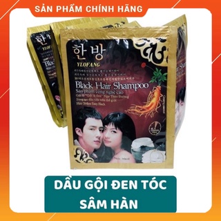 Dây Nhuộm Dầu Gội 3 Màu Đen Tóc 10 gói