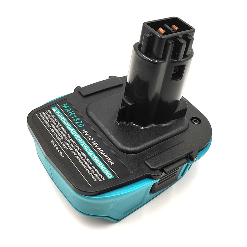 MAKITA Mới Bộ Chuyển Đổi Pin Li-Ion 18V Li-Ion MAK1820 BL1830 BL1860 Cho Dewalt DC9096 Ni-Cd Ni-Mh