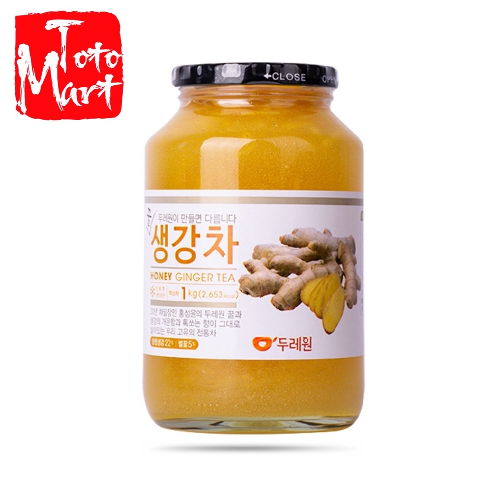 Mật ong gừng Dooraeone Hàn Quốc (1kg) - chính hãng