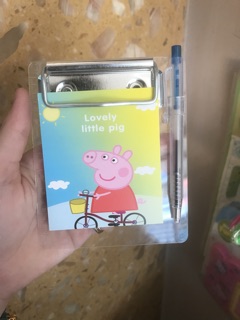Trình kí mini kèm sổ và bút