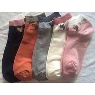 Bộ 5 đôi tất miu nữ hình mèo