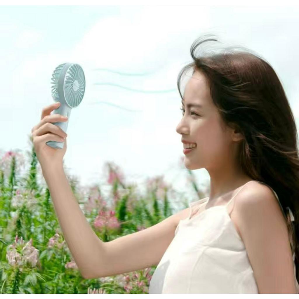 CHÍNH HÃNG-BH 12 THÁNG Quạt sạc tích điện mini cầm tay/đặt bàn YOOBAO F3 6000 mAh có thể chạy 15 giờ liên tục