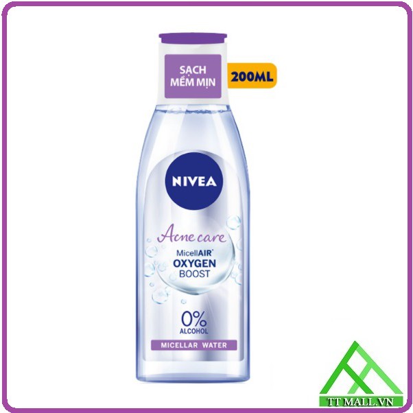 Nước Tẩy Trang Nivea Ngừa Mụn Acne Clear 200ml