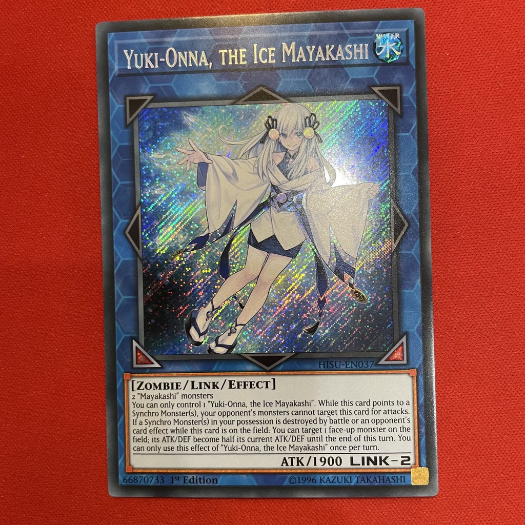 [EN-JP]Thẻ Bài Yugioh Chính Hãng] Yuki-Onna, The Ice Mayakashi