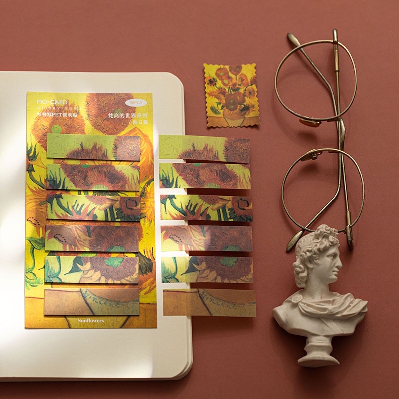 Giấy note ghi chú hoạ tiết Van Gogh