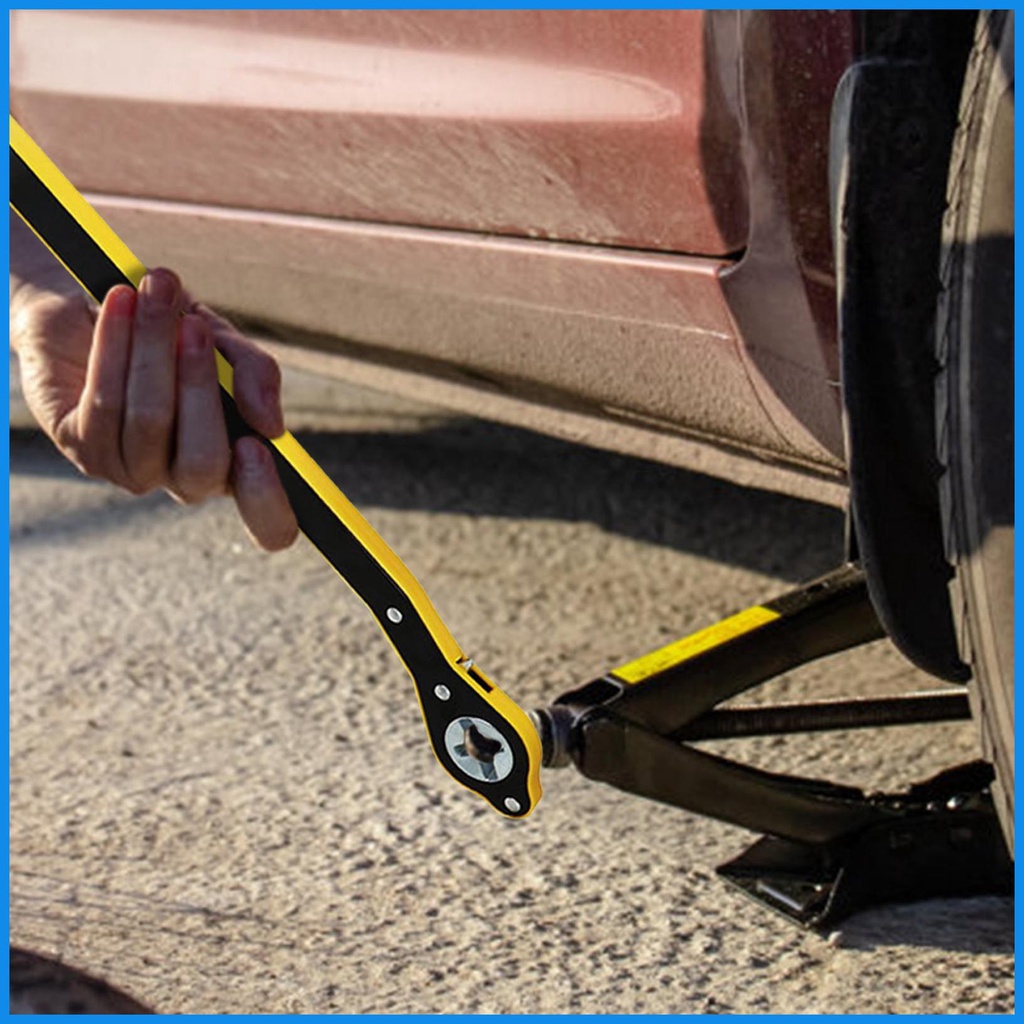 Cờ Lê Bánh Cóc Xoay 360 Độ Chuyên Dụng Cho Xe Hơi