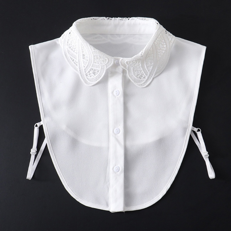 Áo Sơ Mi Chiffon Màu Trơn Họa Tiết Thêu Thời Trang Cho Nữ