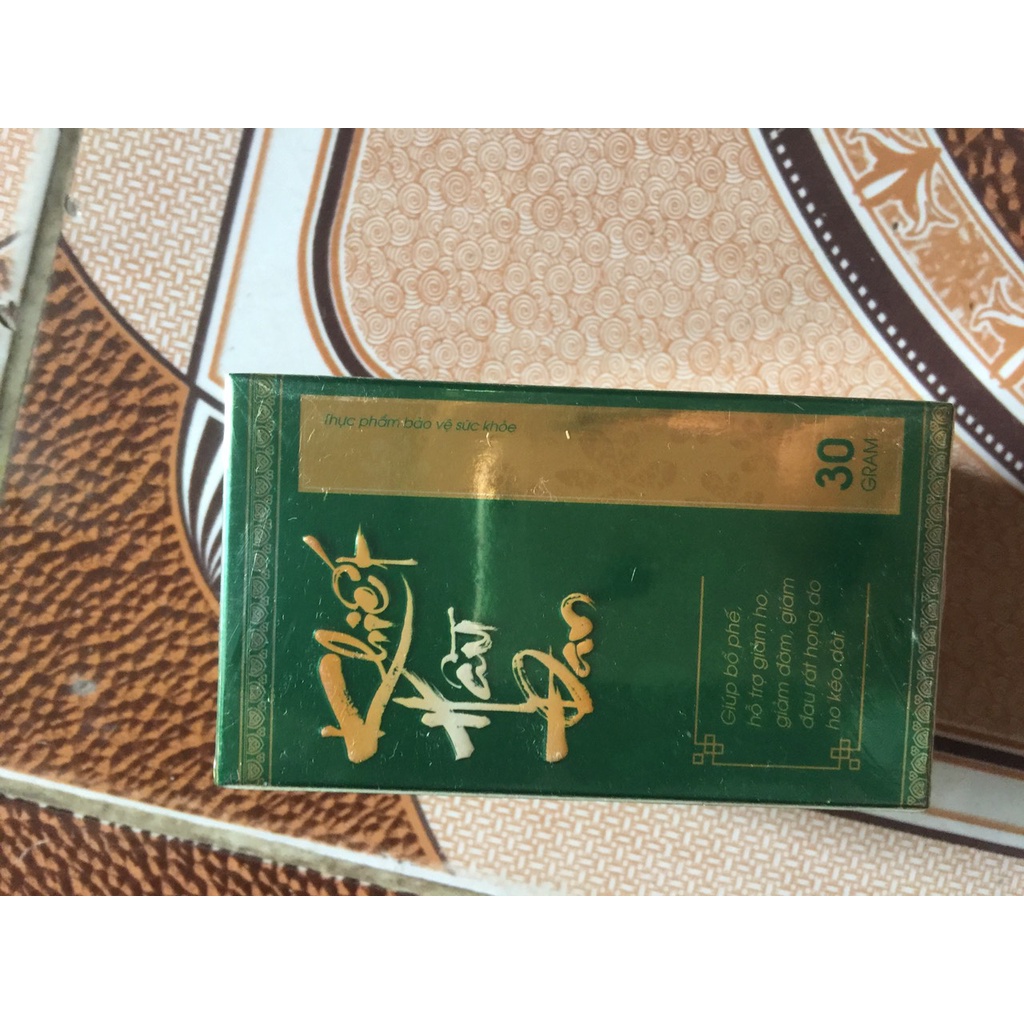 Khiết hầu đan- Hộp 30gr Hỗ trợ viêm họng hạt, viêm amidan, ho đờm, ho khan, ho kéo dài, ho mãn tính, hen suyễn hiệu quả