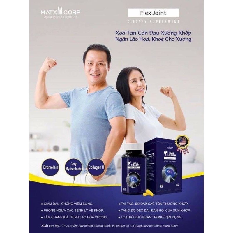 Xương Khớp Max Health Flex Joint