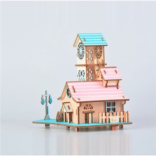 Mô hình lắp ráp gỗ 3D laze Villa Reversize