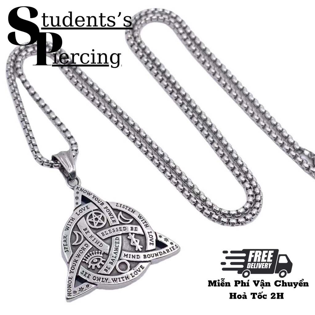 [NOW SHIP] BỘ DÂY VÒNG CỔ NAM CAO CẤP - KHÔNG HAN GỈ