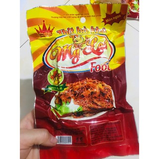 Bò khô sợi gói ngon đến miếng cuối cùng