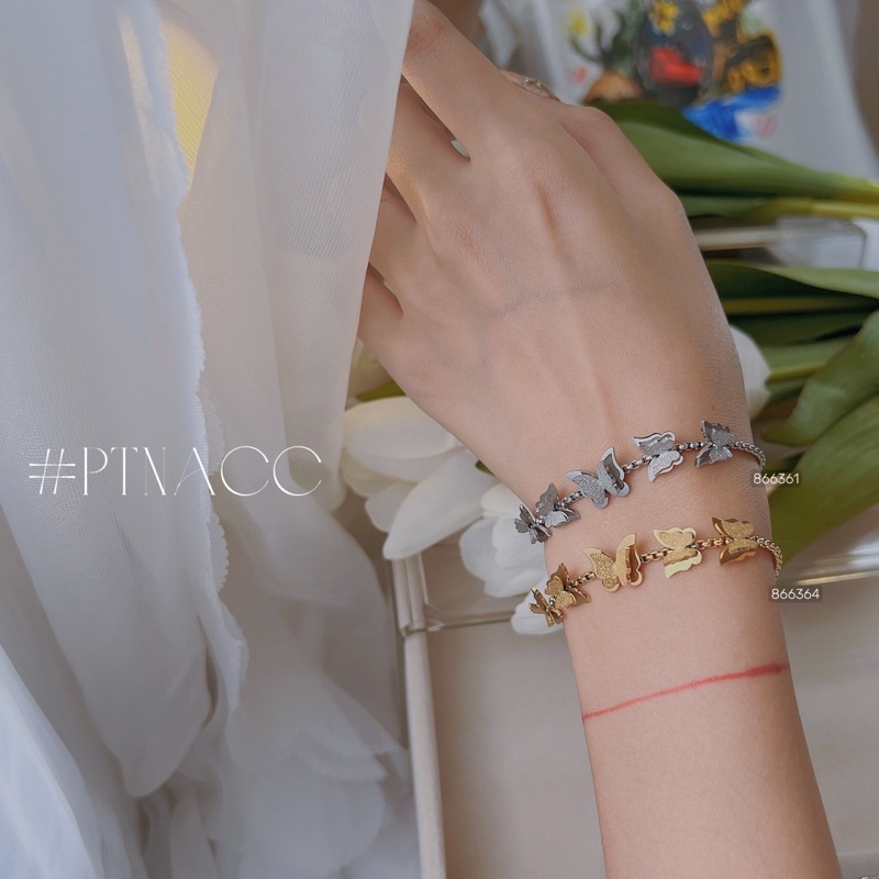 ᴾᵀᴺᵃᶜᶜ Lắc tay titan hồ điệp | L00.87274