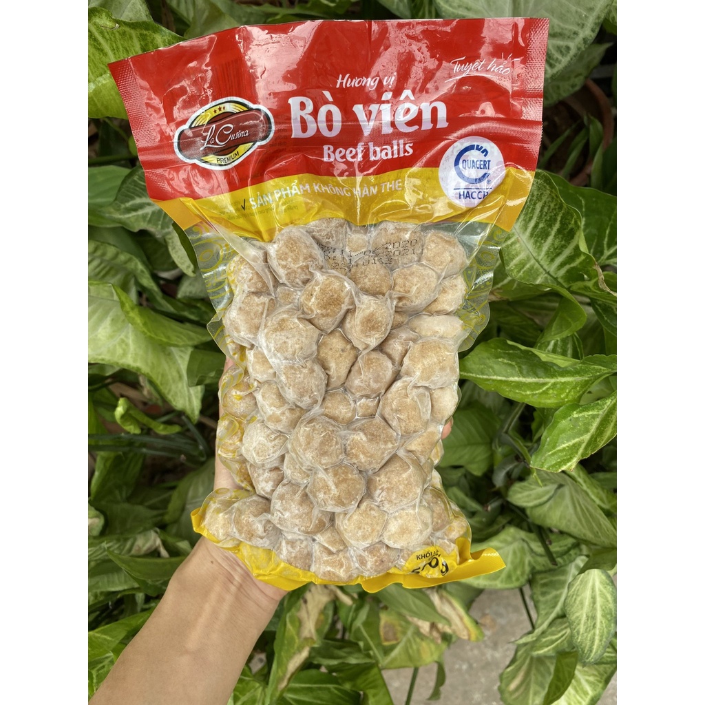 Viên Bò Laculasin gói 500g chiên nướng thả lẩu