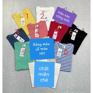 Áo phông cổ tròn HM