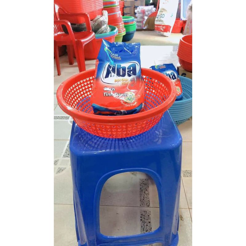 Bột giặt nhiệt ABA 800gr . tặng kèm rổ hoặc thau