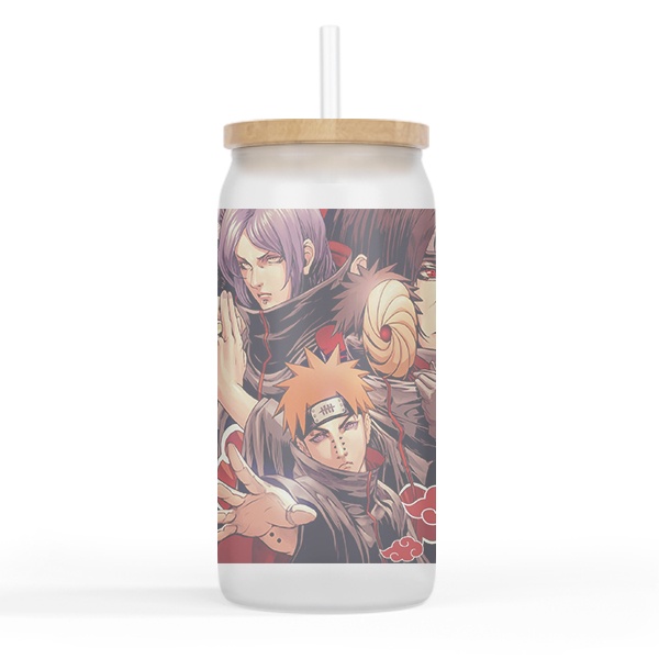 Bình Nước Thủy Tinh Hình Akatsuki Naruto - Tỉ Mỉ Studio - Mã 0609FG