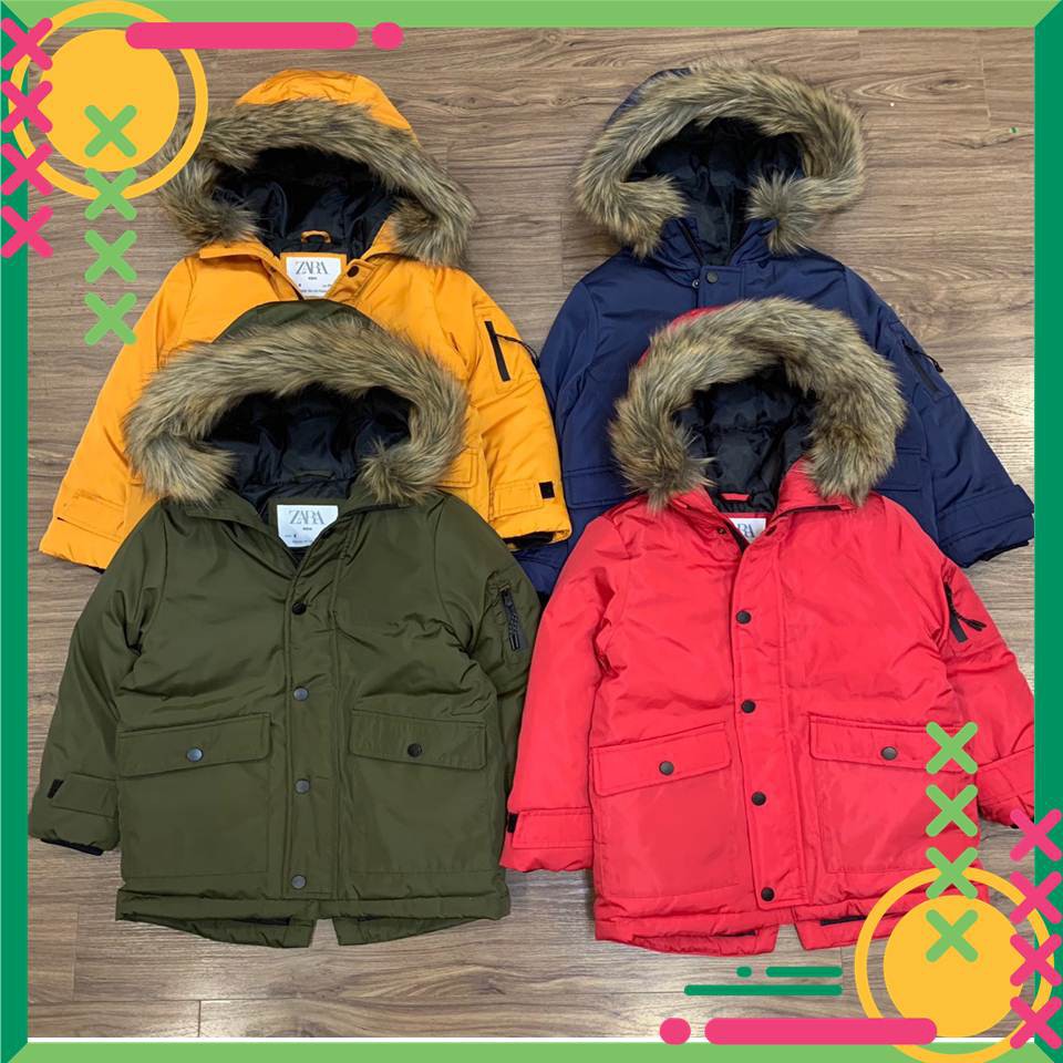 Áo phao Parka ZARA siêu ấm (SIZE LỚN)