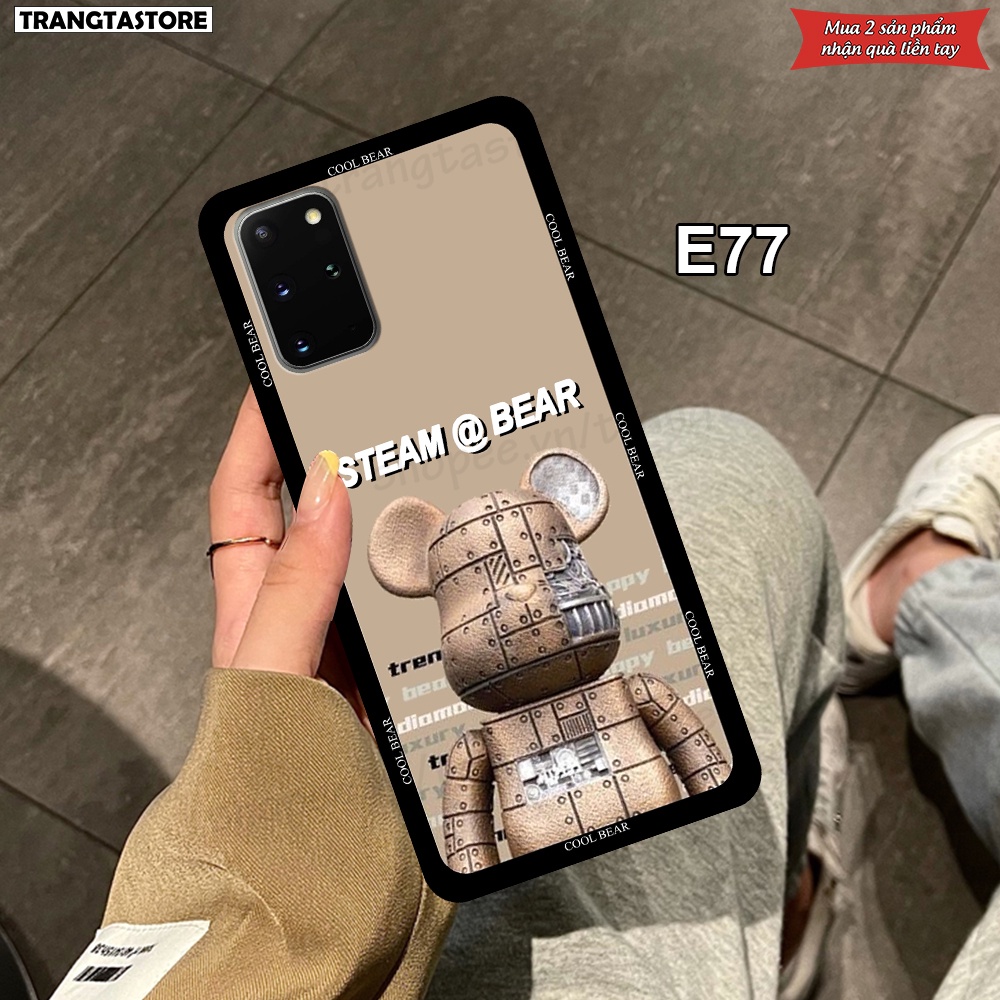 Ốp lưng Samsung S20 / S20 Plus / S20+ / S20 Ultra / S20 FE in hình gấu Bearbrick,Metal Style,Doremon siêu dễ thương chất