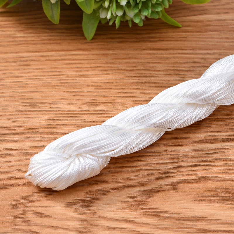 Cuộn dây nylon 1mm/26m dùng làm trang sức thủ công