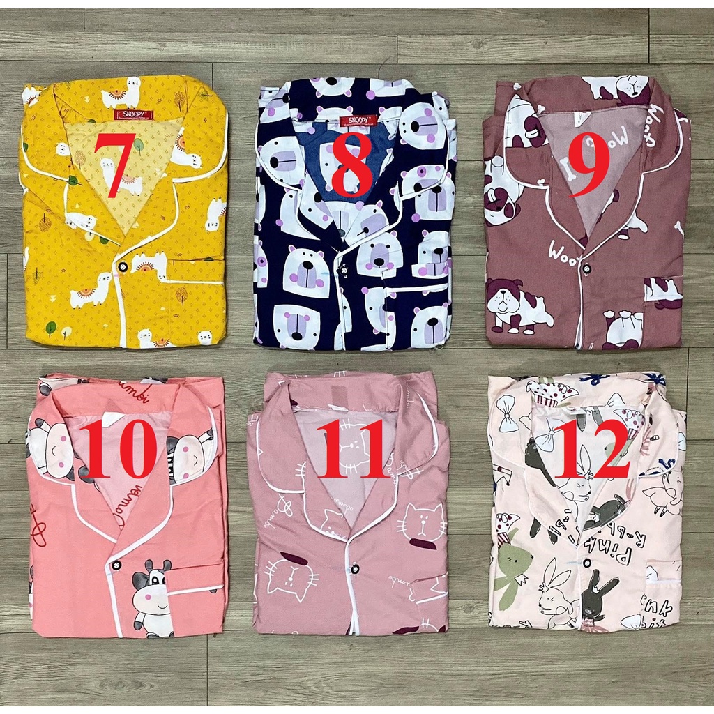 [Kate mềmBộ Pijama tay ngắn quần dài chất mịn mát size 40-60kg | BigBuy360 - bigbuy360.vn