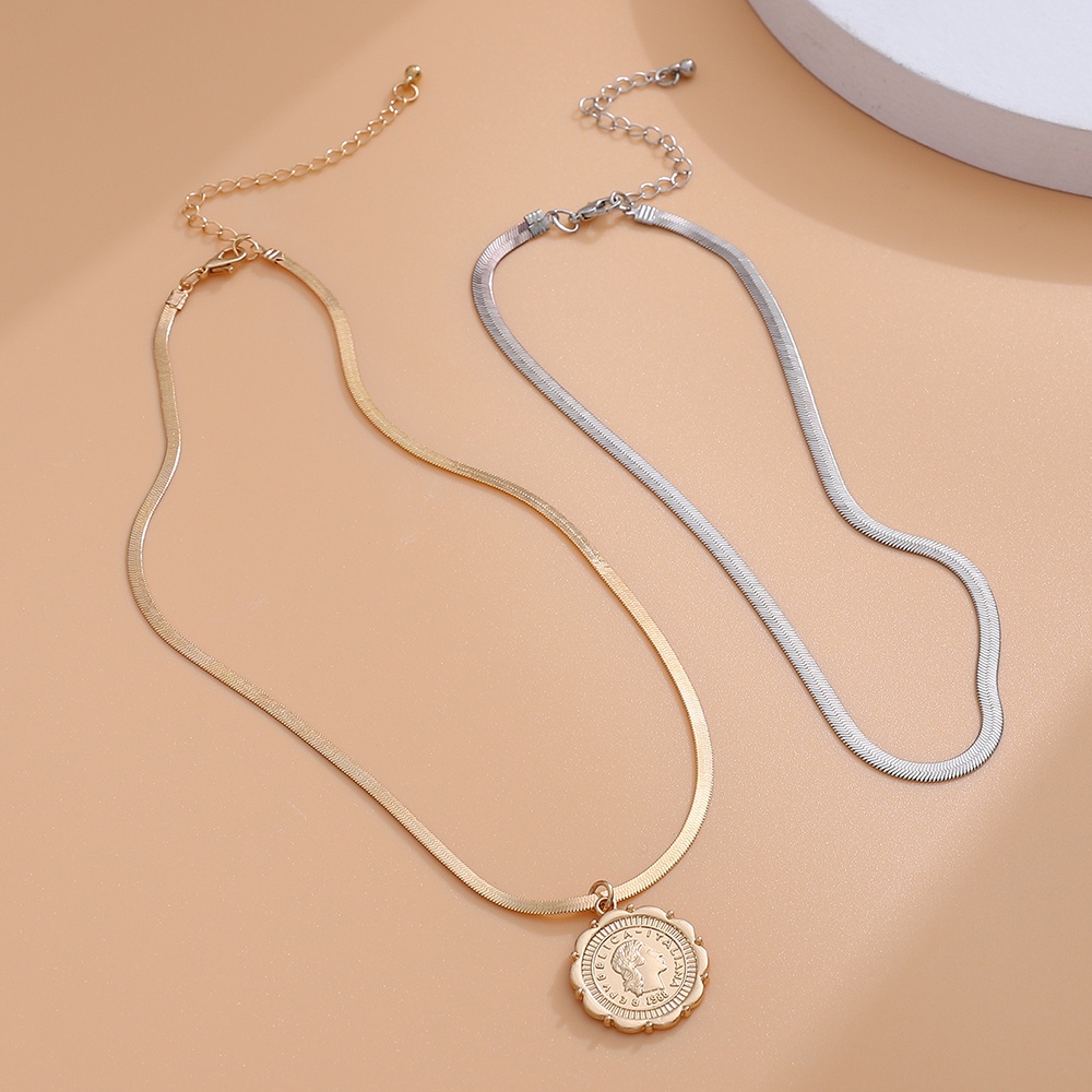 Set 2 Vòng cổ Nhiều Lớp Phong Cách boho Thời Trang Cho Nữ