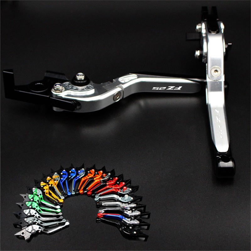 For YAMAHA FZ25 FZ 25 2017-2018 Motorcycle Accessories Folding Extendable Brake Clutch Levers LOGO FZ25