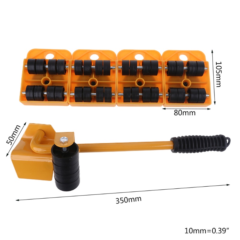 Thiết Bị Di Chuyển Đồ Nội Thất Nặng 5 Trong 1