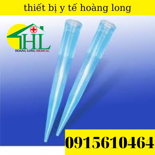 [ Combo 5 Túi ] Đầu Côn Xanh Thường ( Không Khía) 1000ul Dùng Cho Gilson Pipette Túi 500 Cái