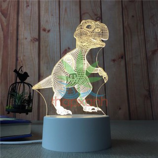 Đèn ngủ, đèn trang trí, Led 3D hình Con Sứa