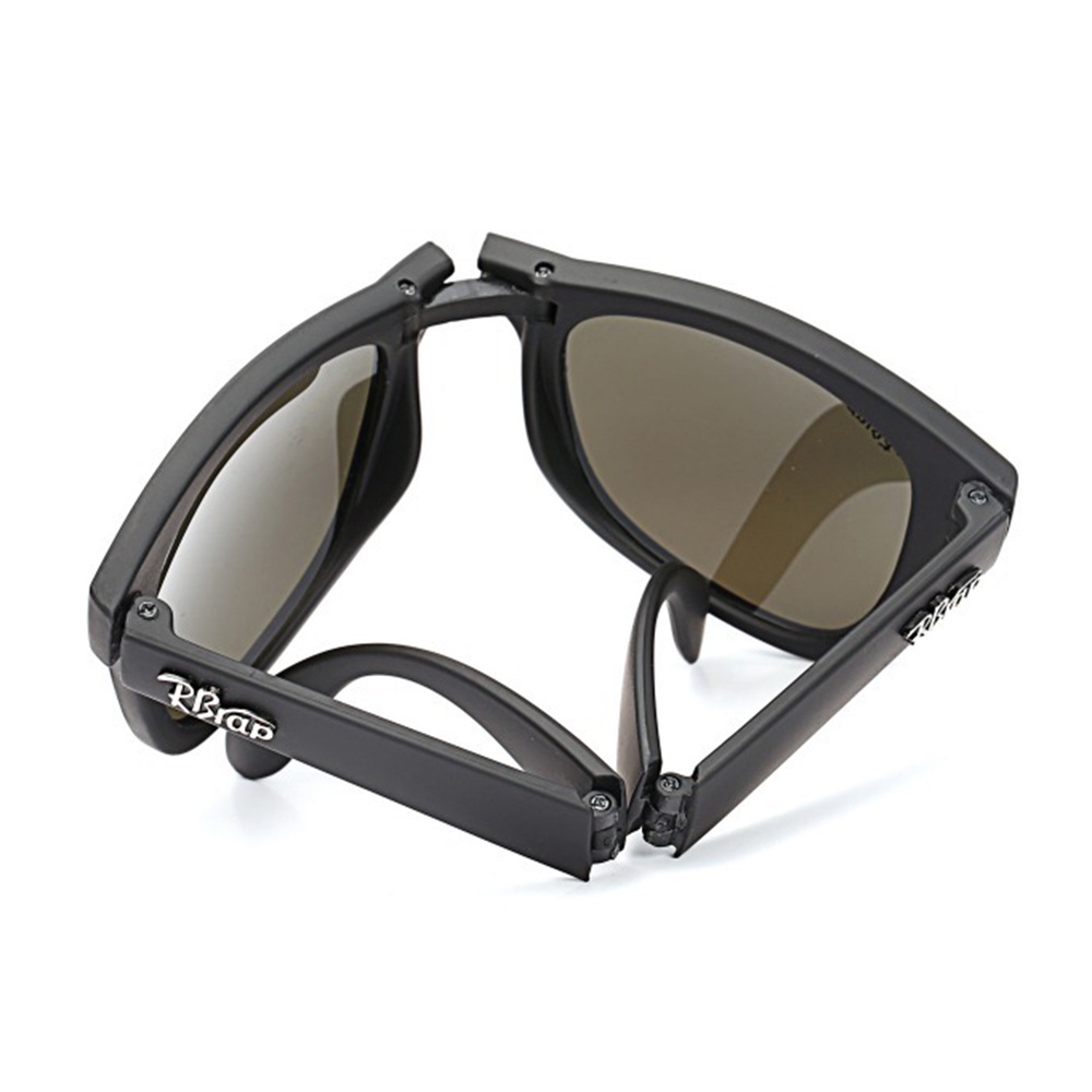 Kính Mát Qipin Chống Tia UV400 Dạng Gập Đơn Giản Thời Trang Cho Nam Và Nữ