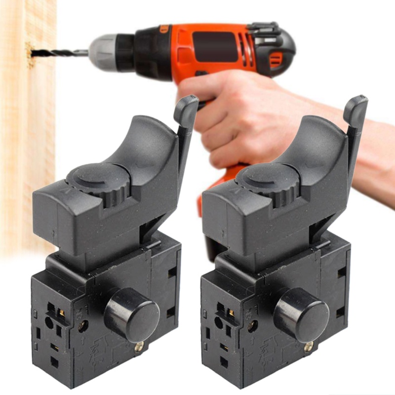 Set 2 công tắc điều khiển tốc độ cho máy khoan điện 6(6)A 250V 5E4 FA2-6/1BEK