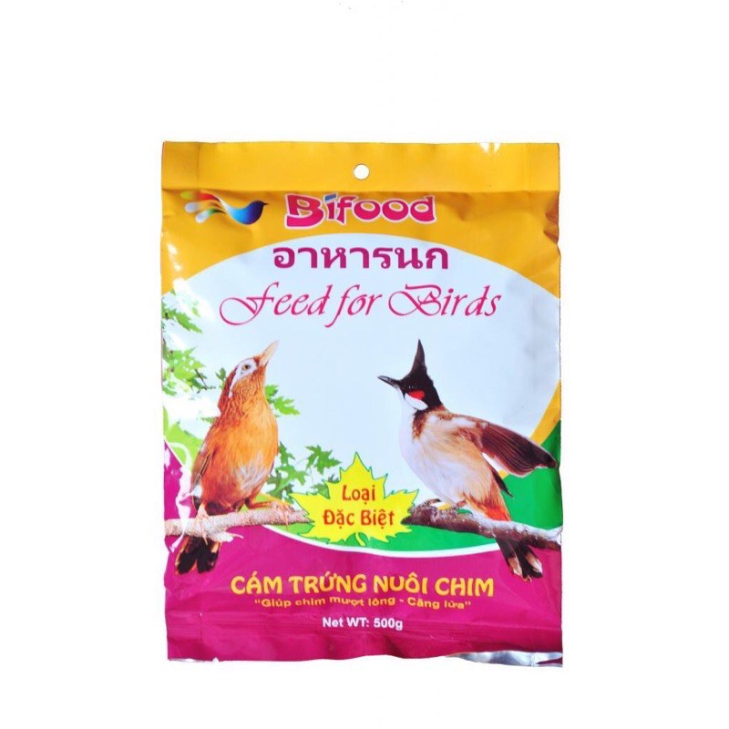 Cám Trứng Bifood Tím (Loại Đặc Biệt) 500g - Thức Ăn Chim