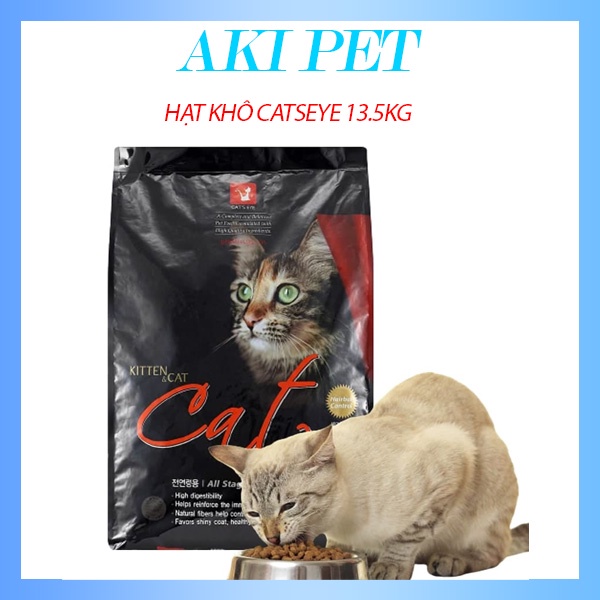 13.5kg - Hạt Cat Eye cân bằng dinh dưỡng chống búi lông hiệu quả đến từ Hàn Quốc Cat's Eye Cateye