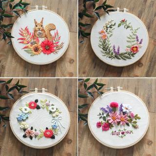 Bộ Dụng Cụ Thêu Tranh Chữ Thập Thủ Công Cho Người Mới Bắt Đầu