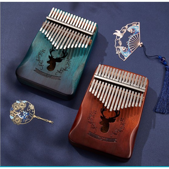 Đàn Kalimba CEGA chính hãng CHẤT LƯỢNG CAO 17 phím Hoa văn &quot;Tuần lộc NOEL&quot; GIÁ CỰC ƯU ĐÃI