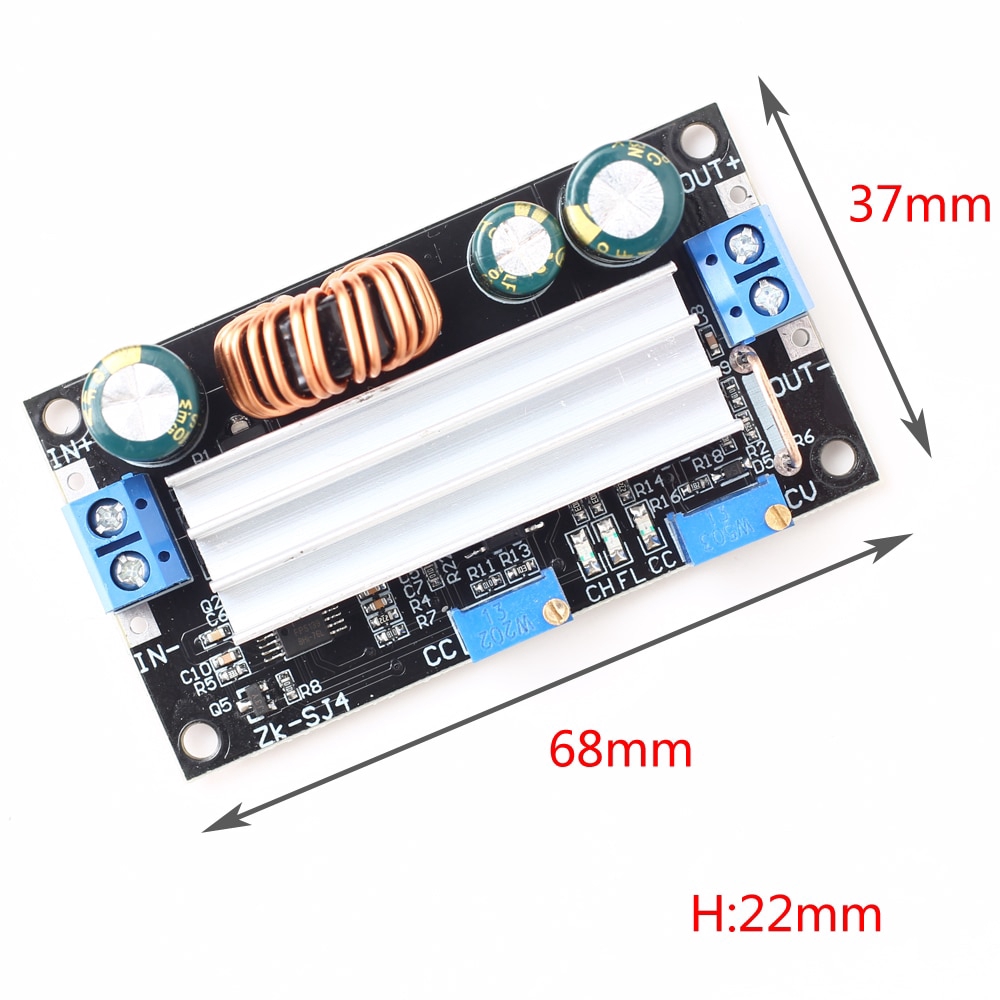 DC DC Voltage Boost Buck Converter Power Module 4.8-30V Solar Charger Charging Controller Adjustable Step-Up and Down Automatic