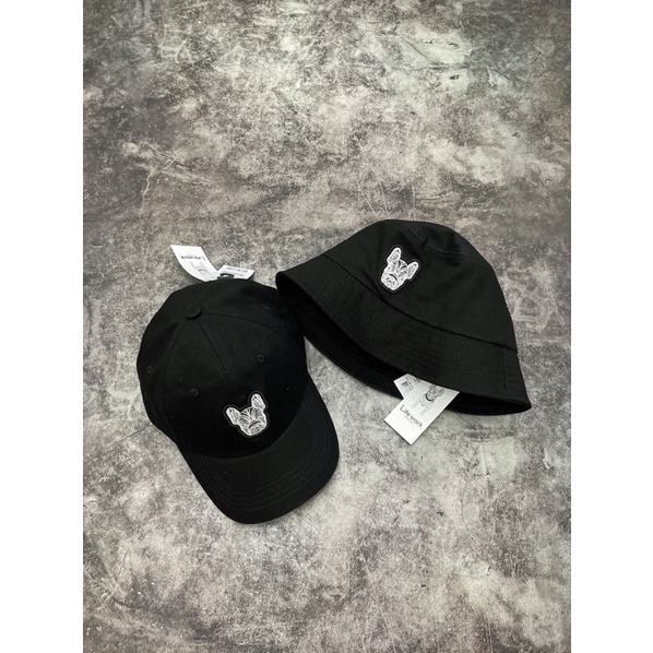 (ảnh thật) Mũ/nón bucket và túi đeo cheo LjFEWORK LOGO BLACK