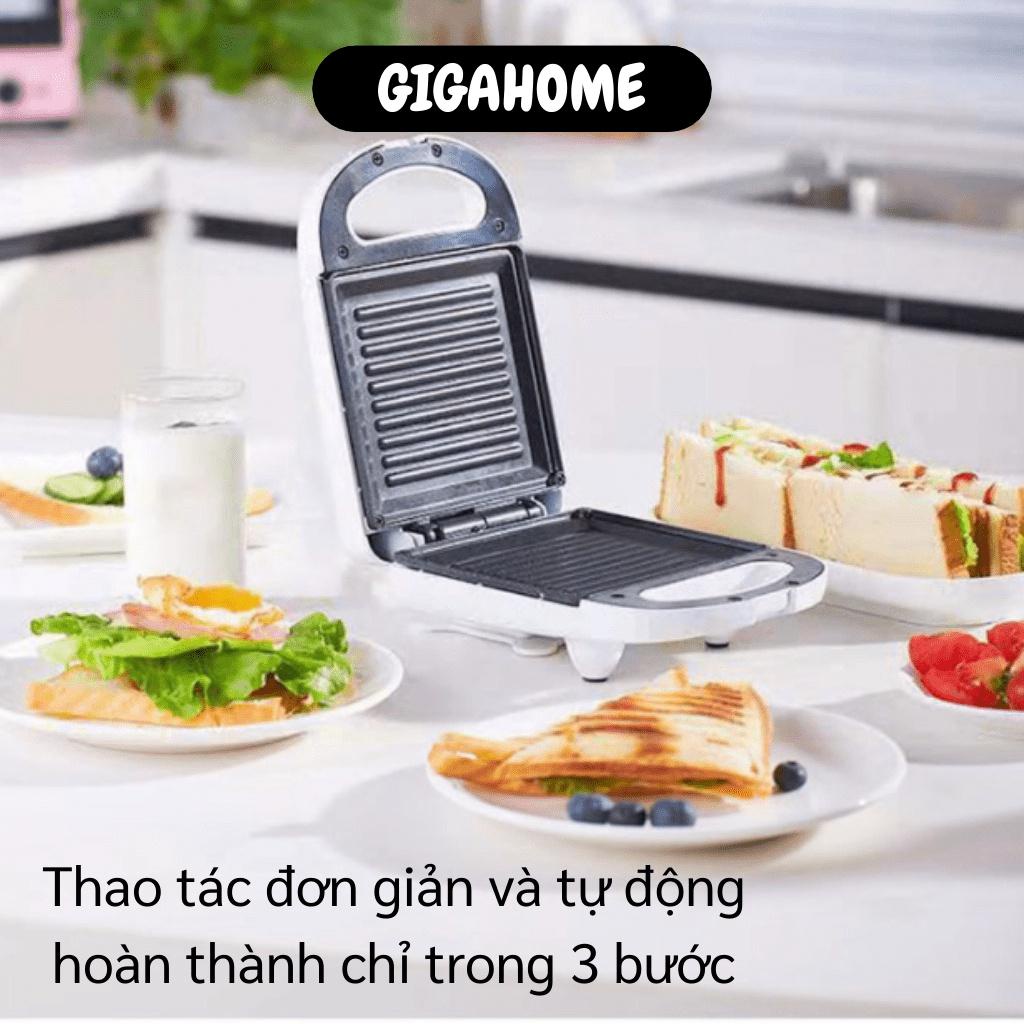 Máy làm bánh mì sandwich 𝑭𝑹𝑬𝑬𝑺𝑯𝑰𝑷 Máy Nướng Bánh Mì - Bếp Nướng  9587