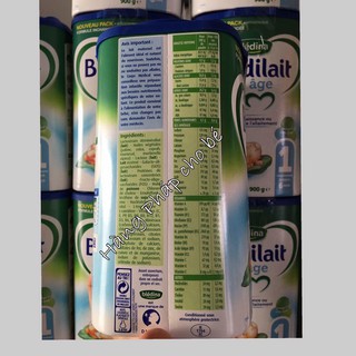Sữa Bledilait 1 age (900g) Từ 0-6m