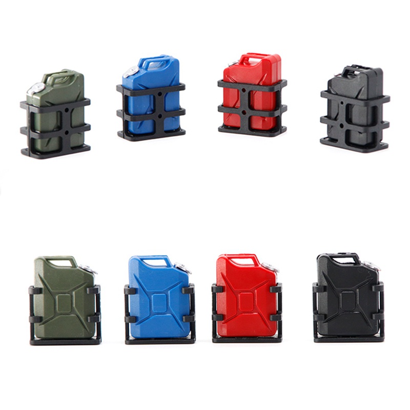 Set 2 Hộp Đựng Dầu Mô Phỏng Cho Xe Điều Khiển Từ Xa Axial SCX10 Traxxas Trx4 RC4WD D90 1 / 10