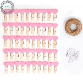 Kẹp ảnh bằng gỗ dễ thương
