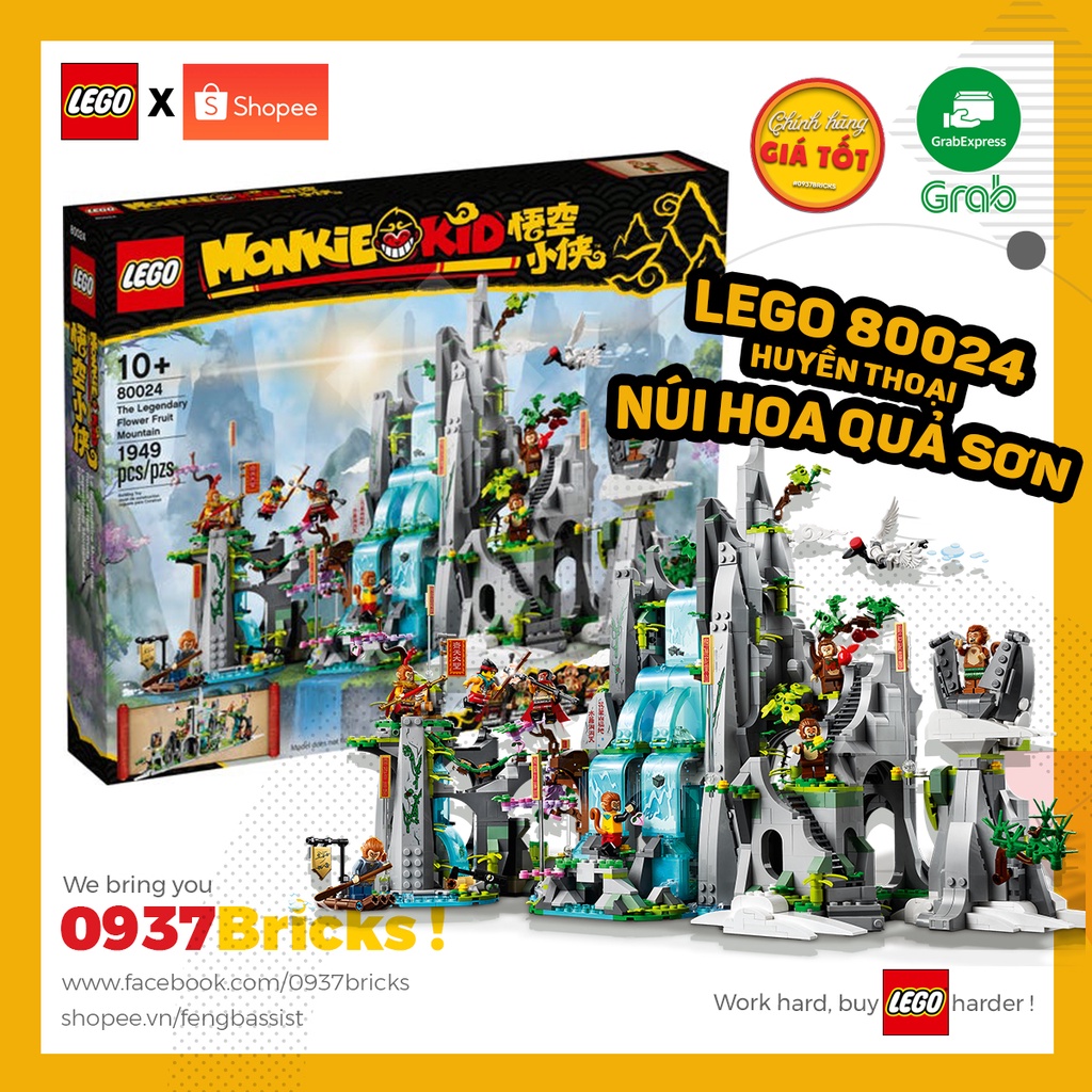 LEGO 80024 The Legendary Flower Fruit Mountain Núi HOA QUẢ SƠN Huyền Thoại 0937bricks
