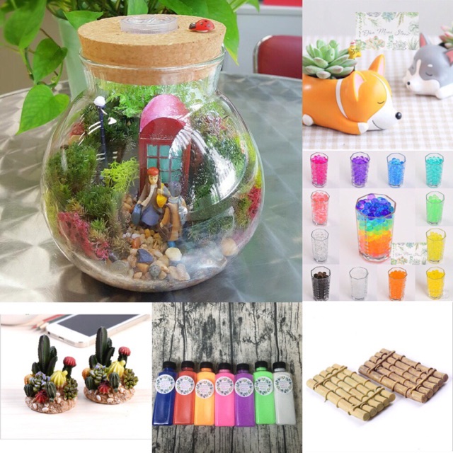 Combo nguyên vật liệu tiểu cảnh