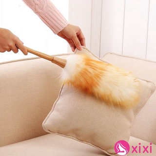 (Q) Chổi Lông Cừu Phủi Bụi Đồ Nội Thất Ô Tô
