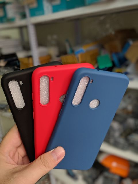 Ốp lưng Xiaomi Redmi Note 8 chống sốc lót nỉ chống bám bẩn hiệu My Choice cao cấp chất đẹp