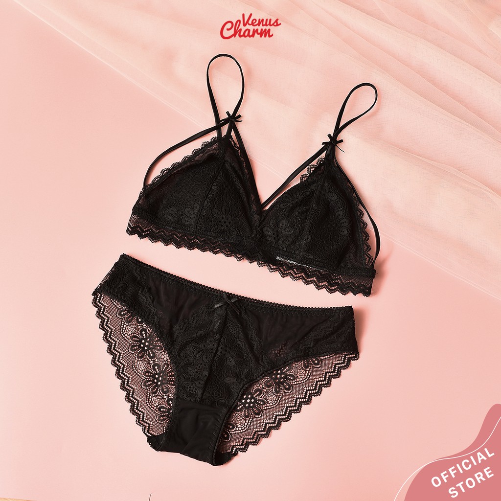 Bộ đồ lót nữ không gọng đệm mỏng thoải mái dễ chịu Bralette Vic Venus Charm | BigBuy360 - bigbuy360.vn